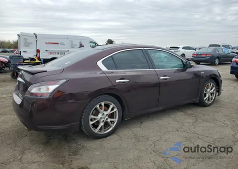 2014 Nissan Maxima S from USA, damaged, VIN 1N4AA5AP1EC439245